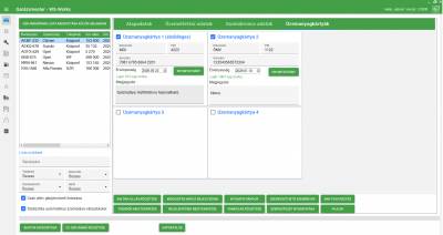 Gépjárművek - üzemanyagkártyák