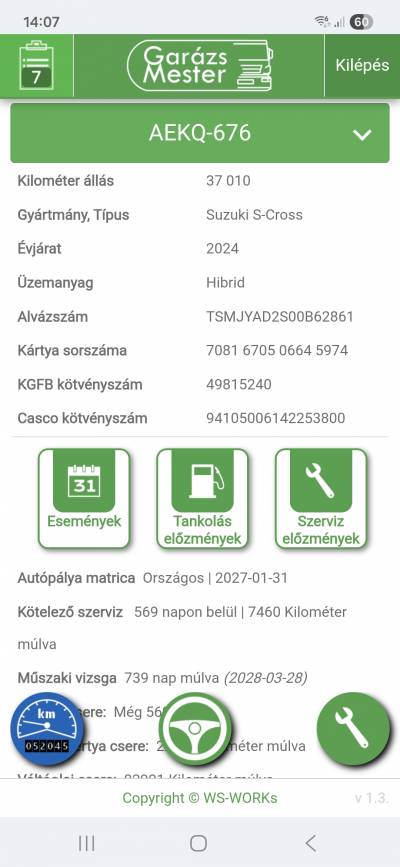 Gépjármű választás